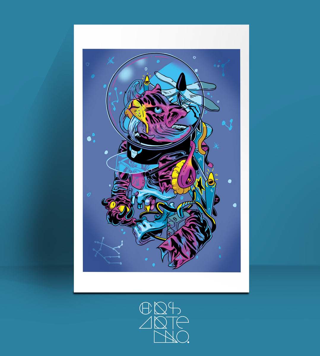 "Gato" print